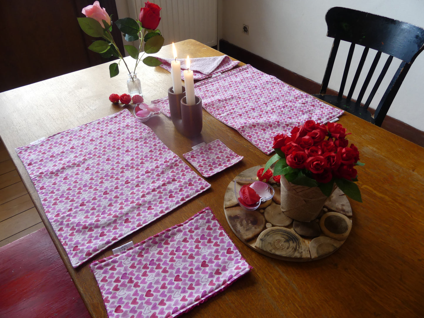 Ensemble "table" DUO - Saint Valentin