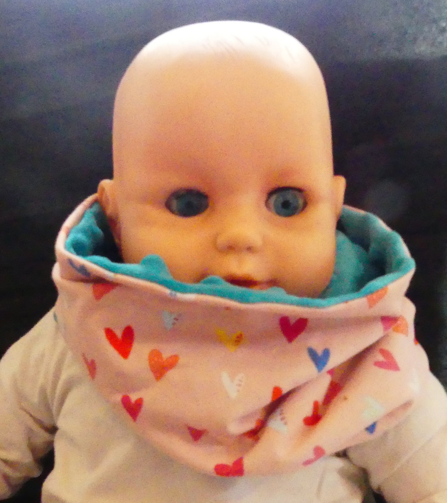 snood / tour de cou / cache cou - taille bébé (6 - 24 mois)