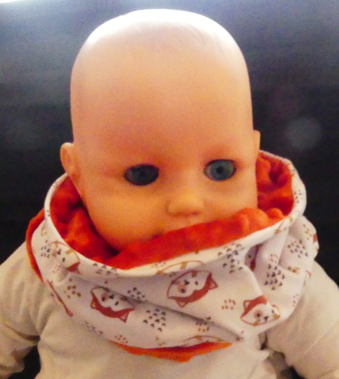 snood / tour de cou / cache cou - taille bébé (6 - 24 mois)