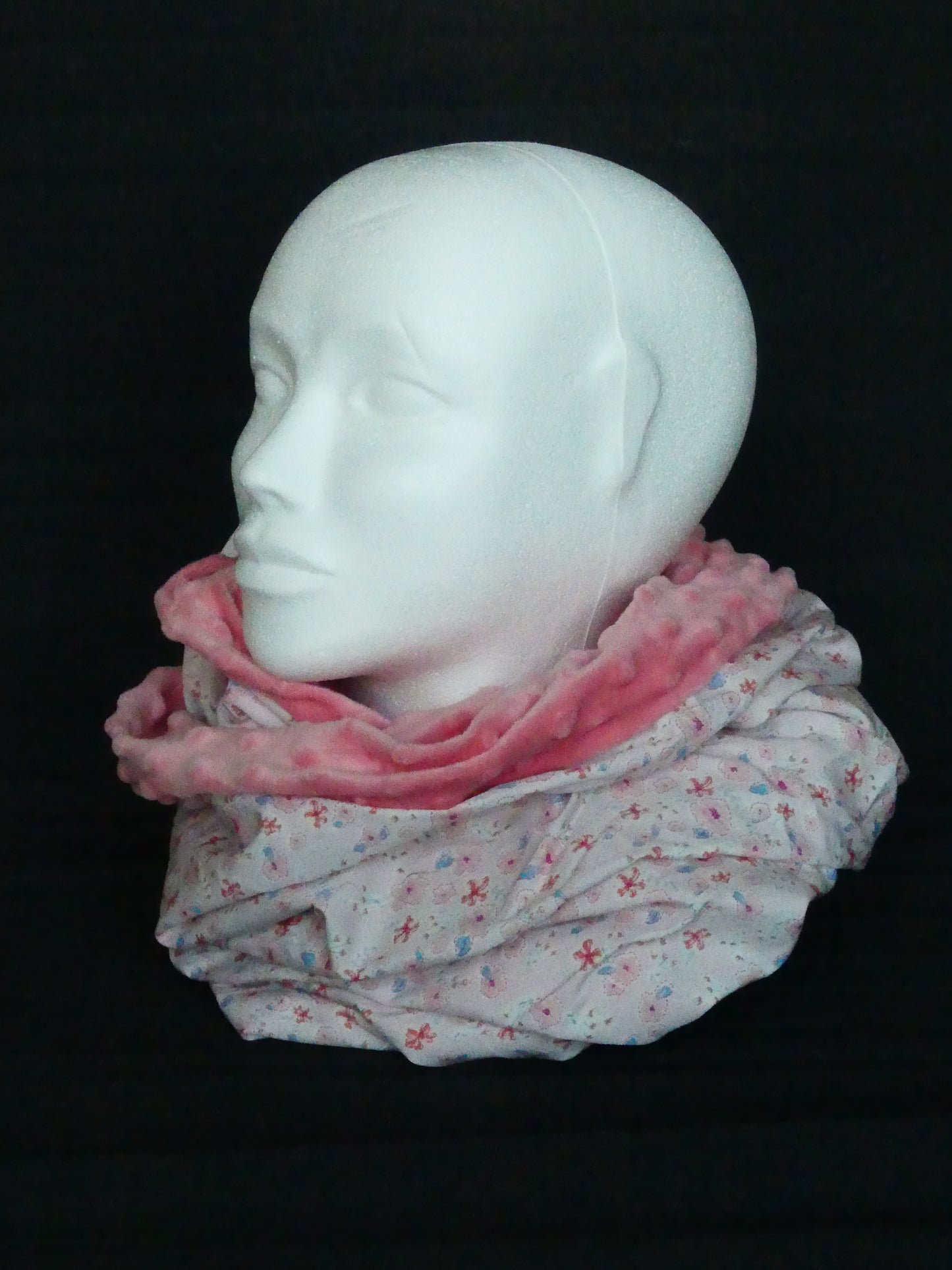 snood / tour de cou / cache cou DOUBLE - taille ado/adulte
