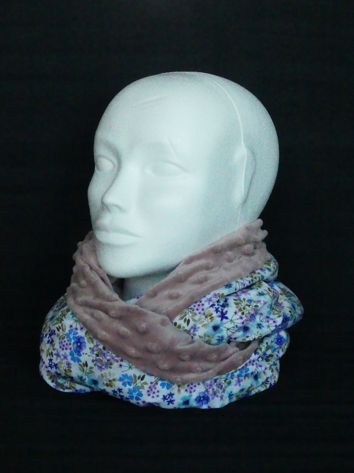 snood / tour de cou / cache cou DOUBLE - taille ado/adulte