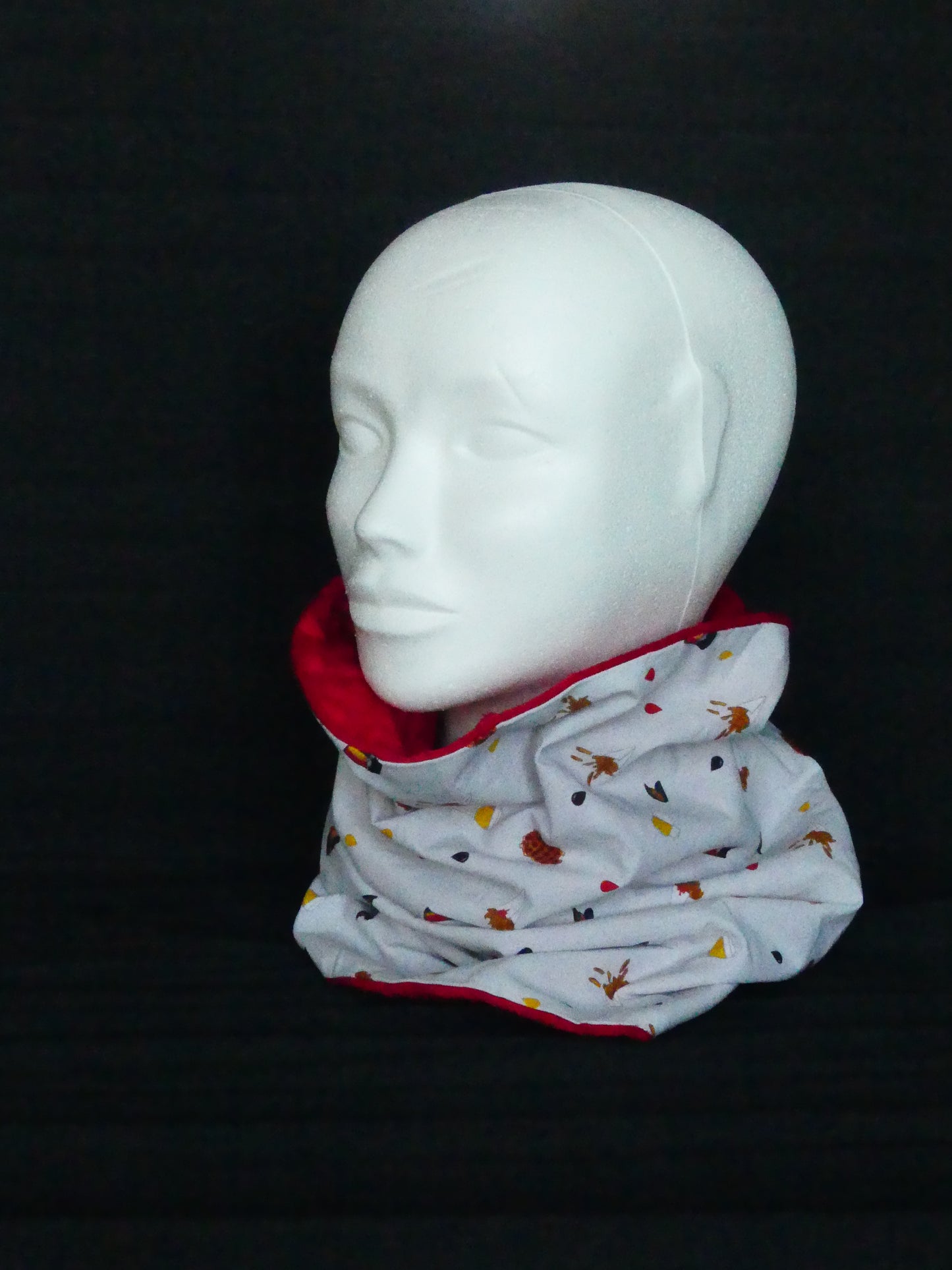 snood / tour de cou / cache cou - taille enfant (2 - 12 ans)