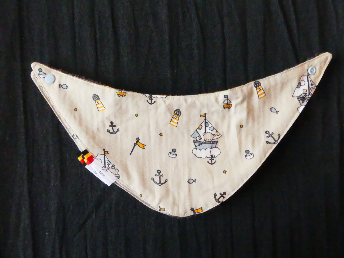 lot de 3 Bavoirs Bandana