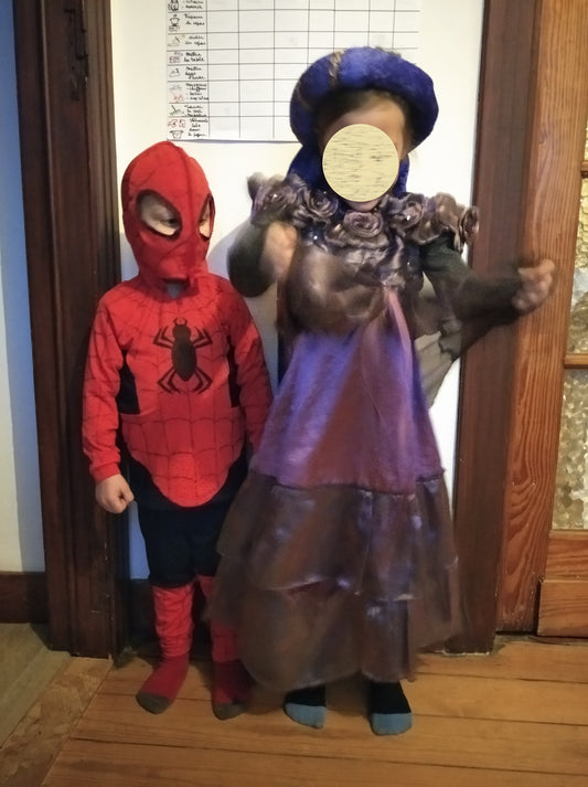 spider man et princesse médiéval arrive !