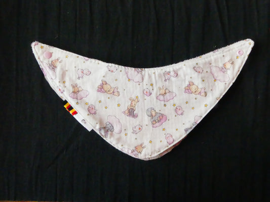 lot de 3 Bavoirs Bandana